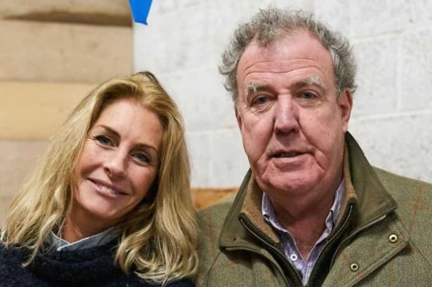 Jeremy Clarkson stood next to Lisa Hogan